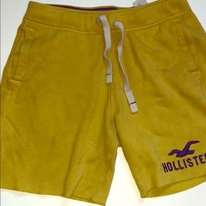 Hollister Yellow Shorts L